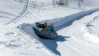 Sneeuwraften tijdens wintersport